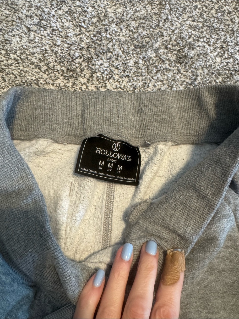 Holloway Men’s Medium Heather Gray Jogger Sweatpants, NWOT - Picture 5 of 6
